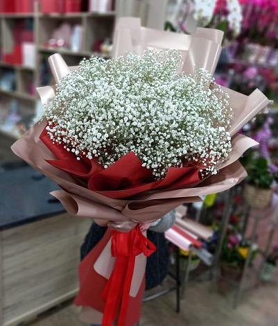 Букет цветов из: Гипсофила в Оби
