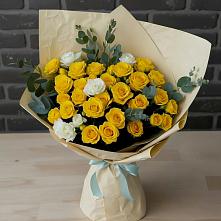 Букет цветов из:  Розы в Оби