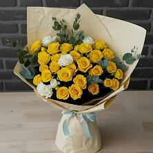 Букет цветов из:  Розы в Оби