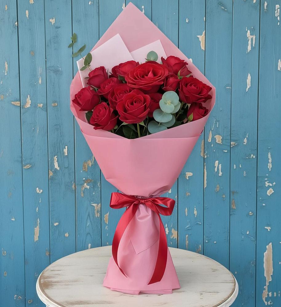 Букет цветов из: Розы в Оби