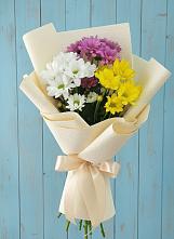 Букет цветов из:  Хризантемы в Оби