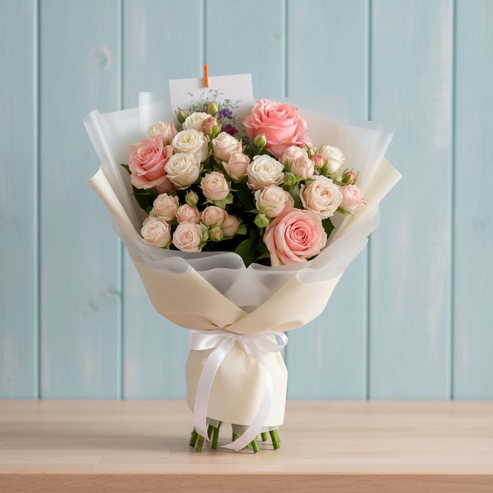 Букет цветов из: Розы в Оби