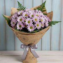 Букет цветов из:  Хризантемы в Оби