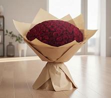 Букет 101 Красная роза в Оби