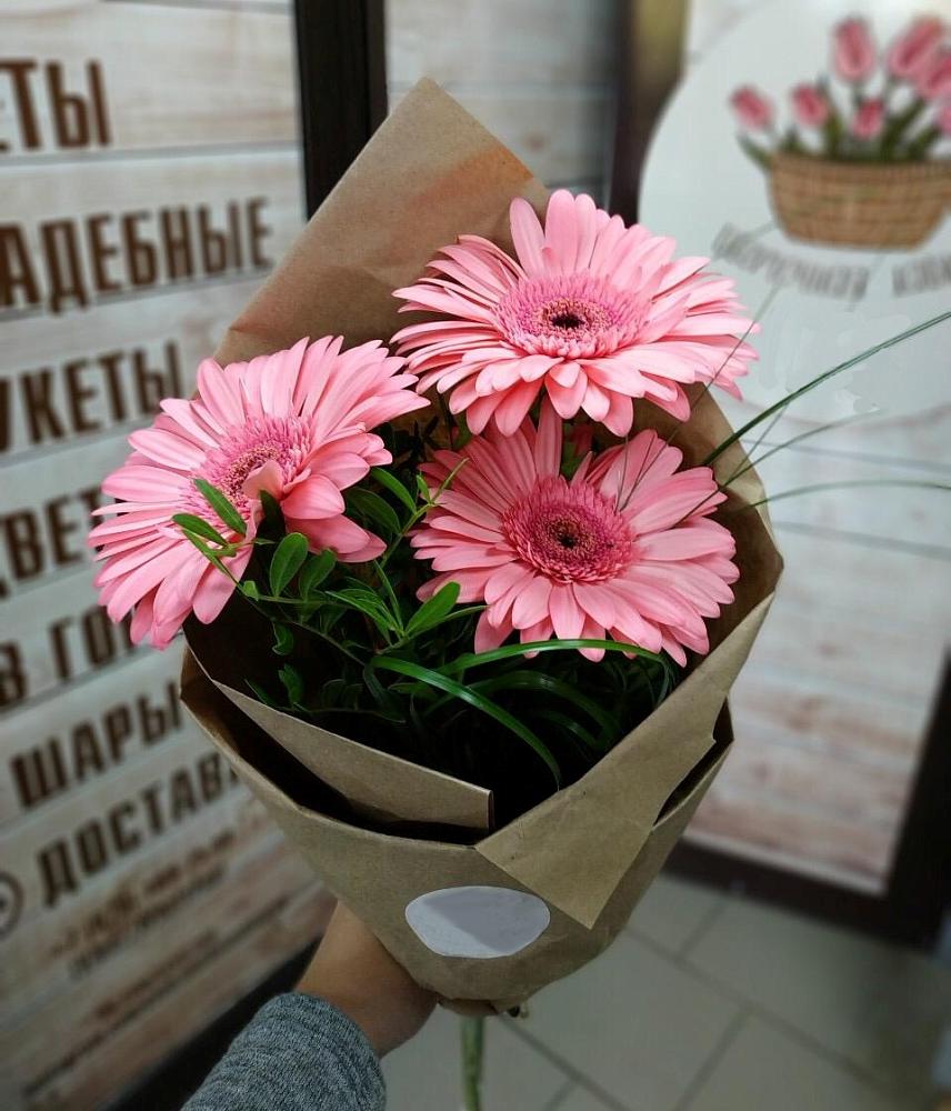 Букет цветов из: Герберы в Оби