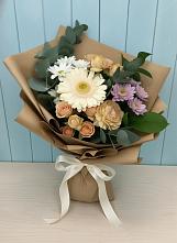 Букет цветов из:  Герберы и Хризантемы #REPLACE_PRED# Оби