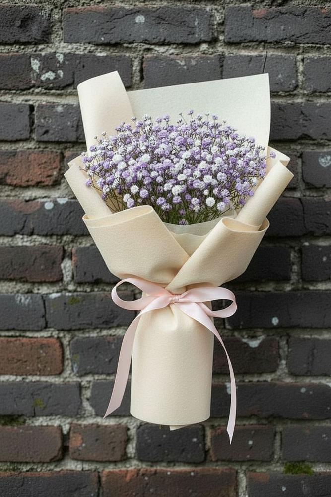 Букет цветов из: Гипсофила в Оби