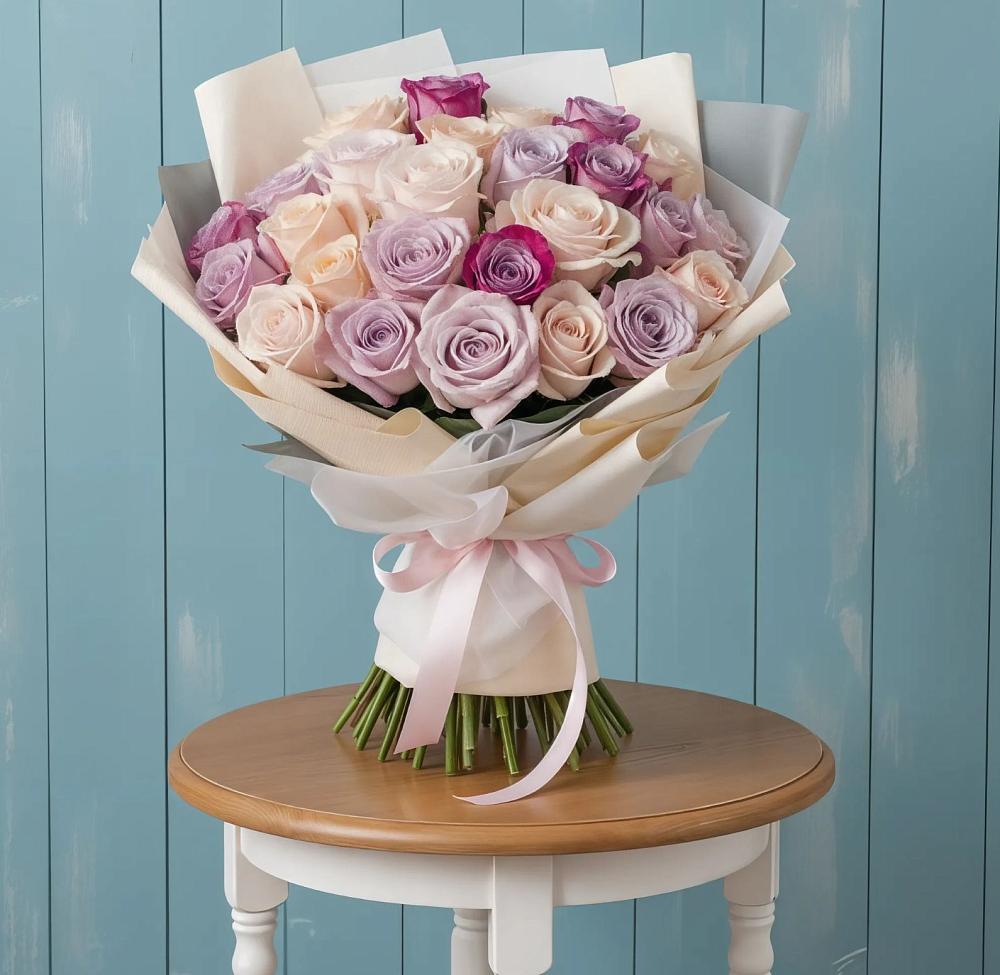 Букет цветов из: Розы в Оби