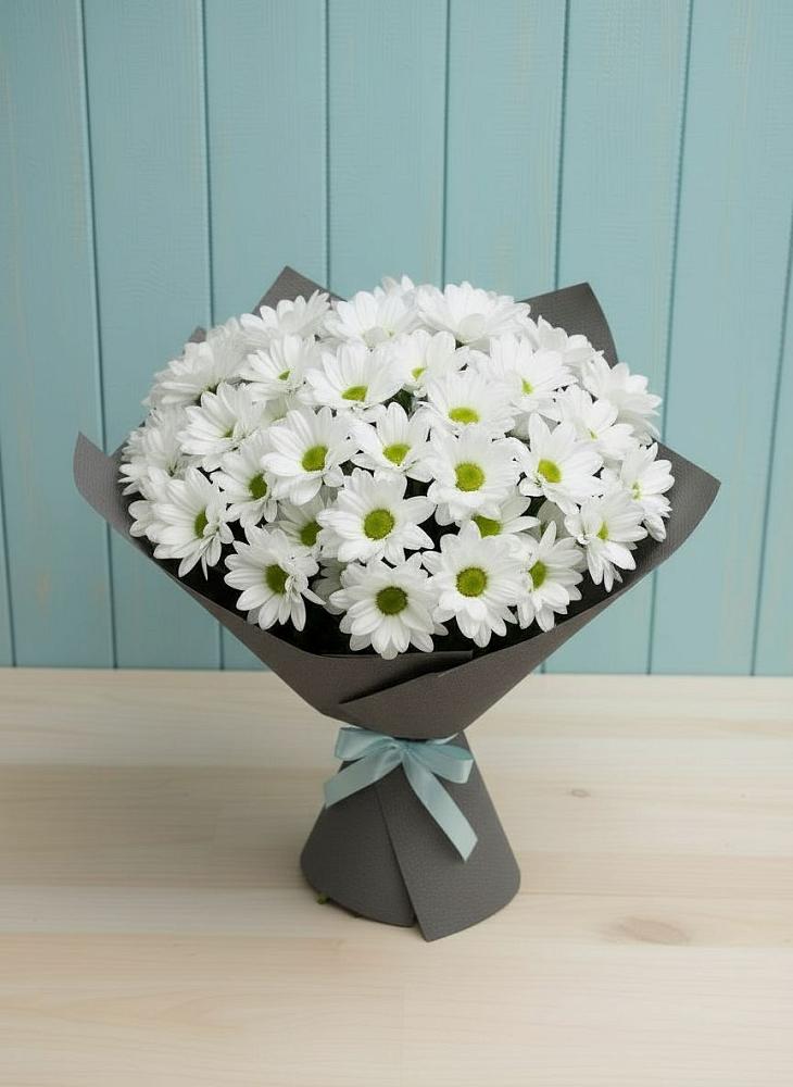 Букет цветов из: Хризантемы в Оби