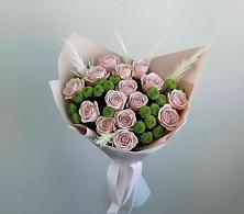 Букет цветов из:  Розы и Хризантемы в Оби