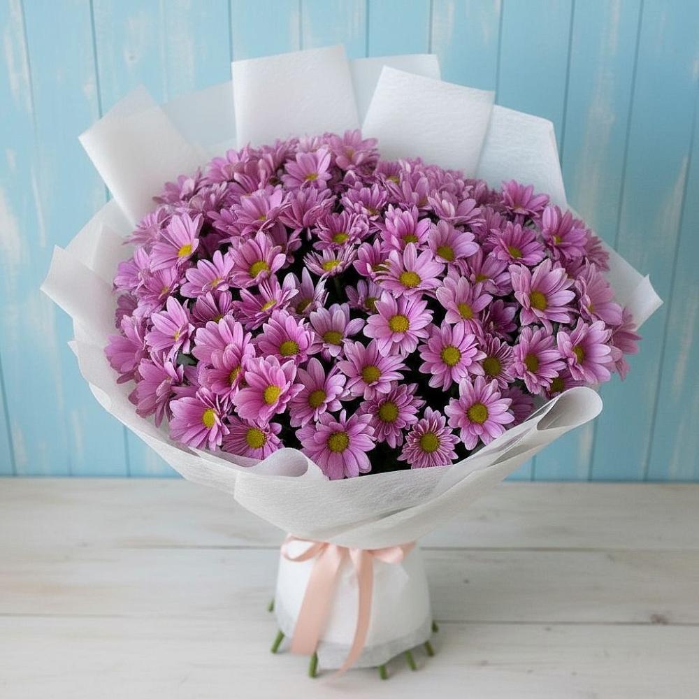 Букет цветов из: Хризантемы в Оби