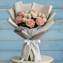 Букет цветов из:  Розы в Оби