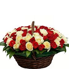 Премиум букет из: Розы #REPLACE_PRED# Оби