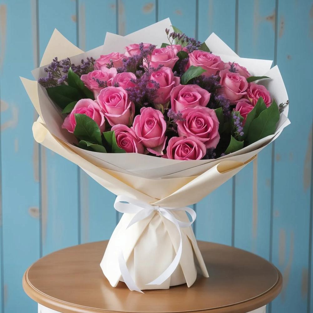 Букет цветов из: Розы в Оби