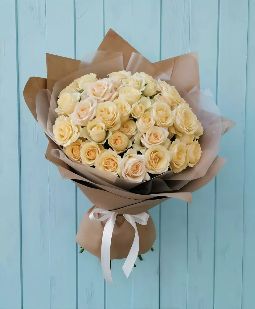 Букет Кремовое облако в Оби