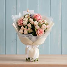 Букет цветов из:  Розы в Оби