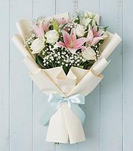 Букет цветов из:  Лилии в Оби