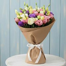 Букет цветов из:  Лизиантусы #REPLACE_PRED# Оби