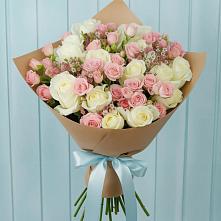 Букет цветов из:  Розы в Оби