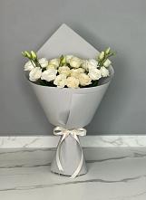 Букет цветов из:  Розы и Лизиантусы #REPLACE_PRED# Оби